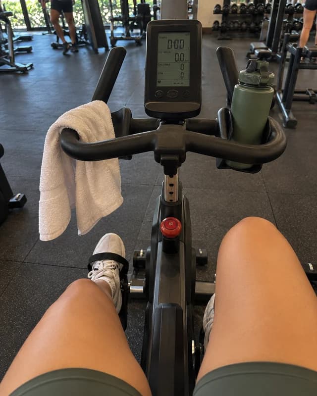 Treino em bicicleta ergométrica